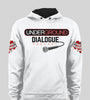 Underground Dialogue Podcast White, Red & Black SPC Hoodie