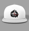 Underground Dialogue Podcast White & Black Logo Snapback Hat