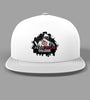 Underground Dialogue Podcast White & Black Logo Snapback Hat